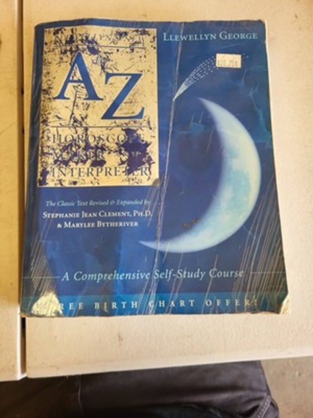Llewellyn George A to Z Horoscope Maker Interpreter Astrology Book 1910 Text